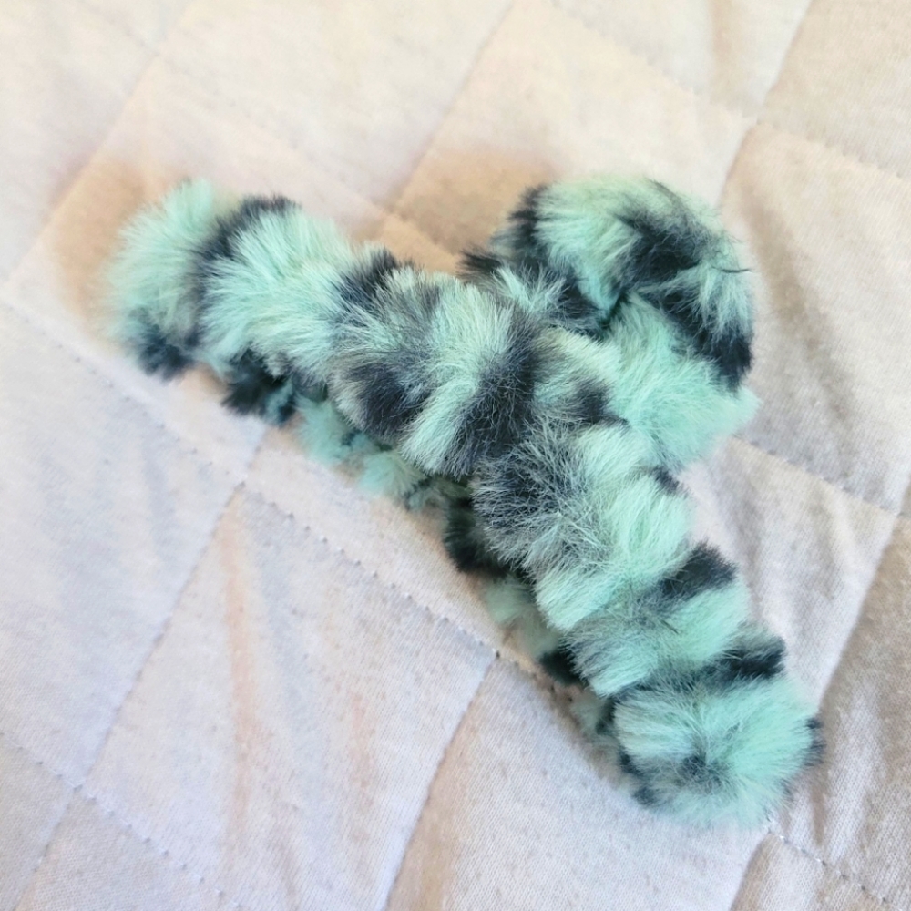 Fluffy Claw Clip